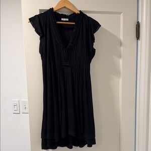 Poupette St. Barth Black Mini Dress